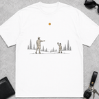 Dad Playing Catch Sun Ball T-Shirt